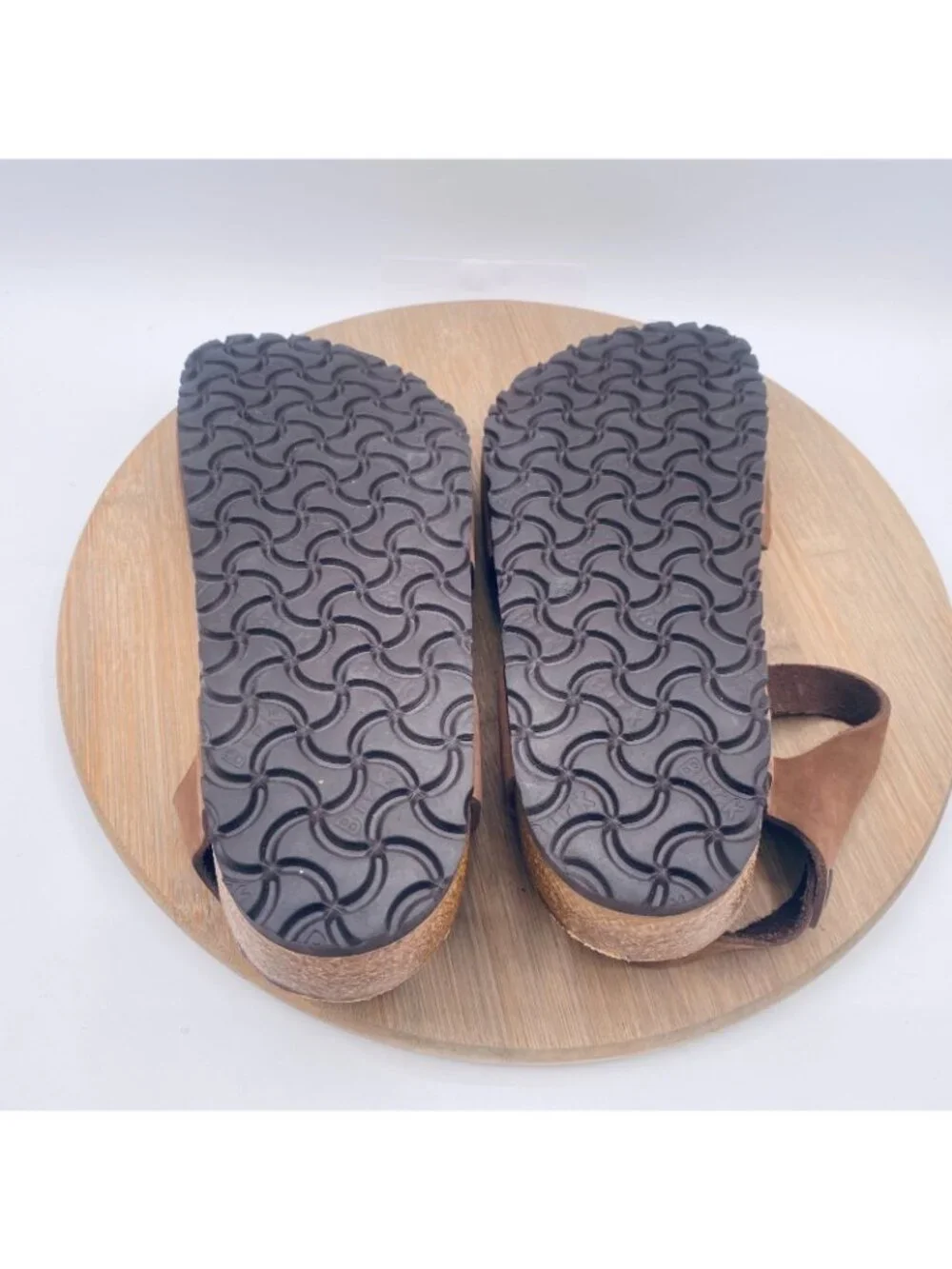 Birkenstock Bali Sandals Womens 11 42 Brown Leather Mary Jane Comfort Flats